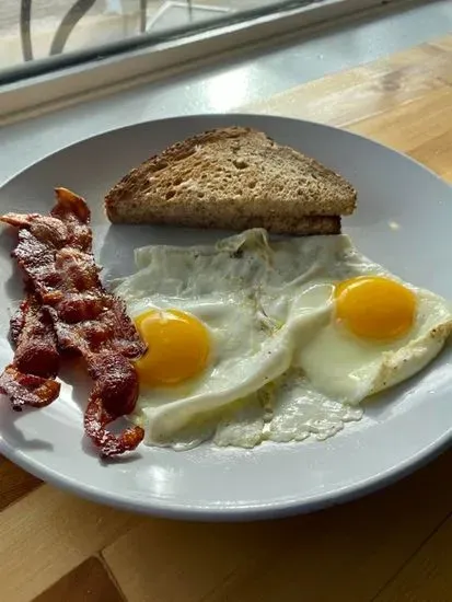 Eggs + Bacon + Toast