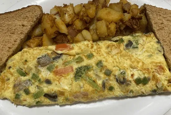 Veggie Omelet with cheese