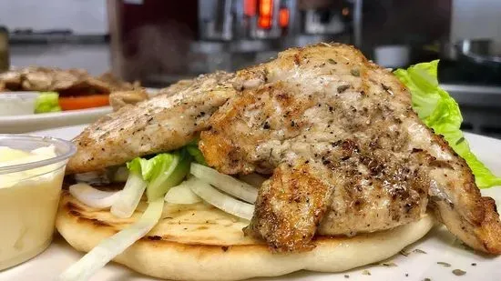 Grilled Chicken Pita