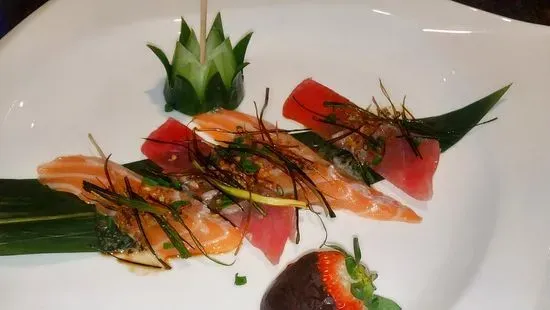 Truffled Tuna and Salmon