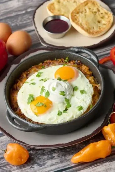 Habanero Hash & Eggs