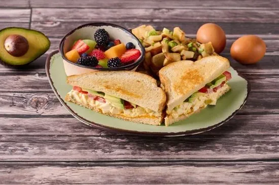 Gluten-Free Egg Salad Melt