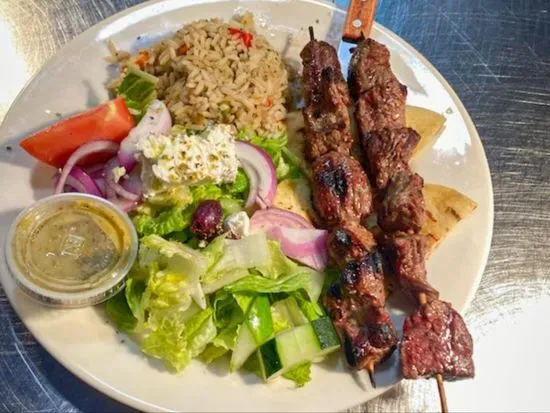 Beef Skewers Platter