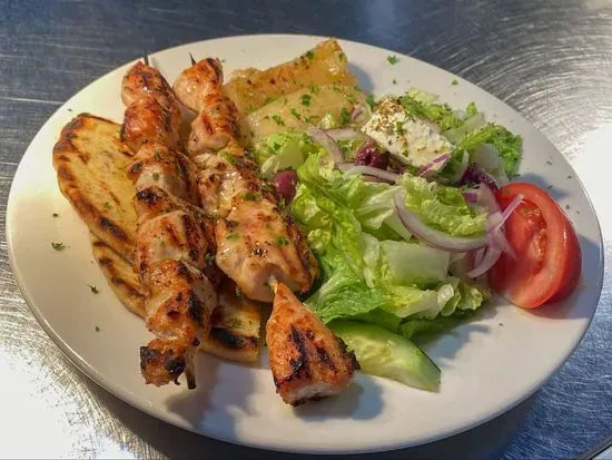 Chicken Skewers Platter