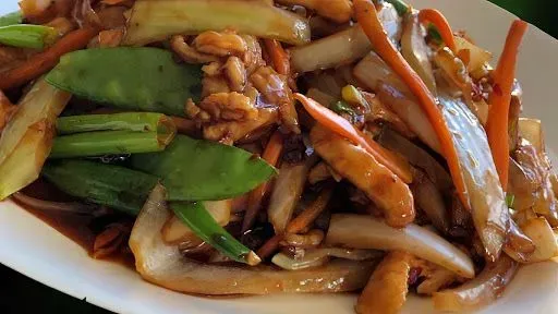 Chicken With Garlic Sauce