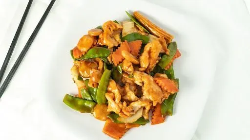 Chicken With Snow Peas