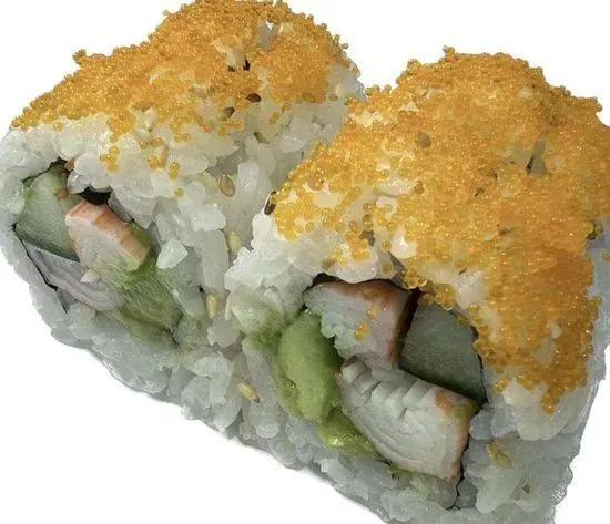 R02. California Roll With Smelt Roe