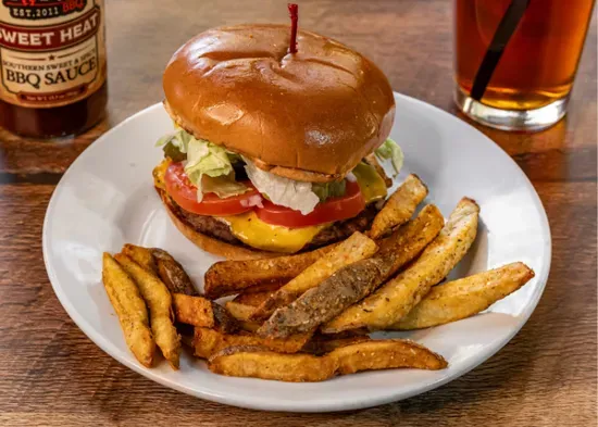 Non-Descript Texas Fast Food Chain Burger