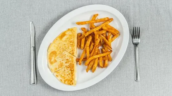 Kid Cheese Quesadilla with Fries