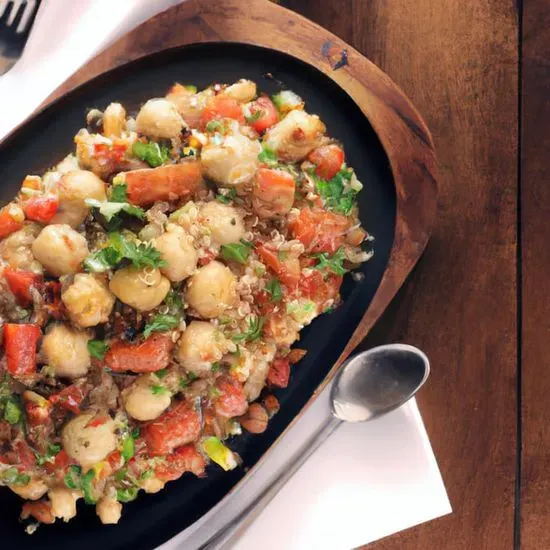 chickpea salad (side)