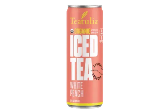 teatulia peach white organic tea