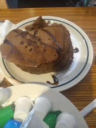 Chocolate Chocolate Chip Pancakes