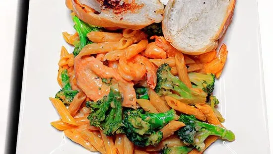Chicken and Shrimp Pasta