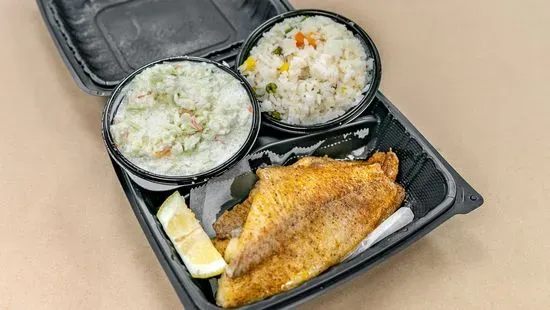 36. Broiled Catfish Platter