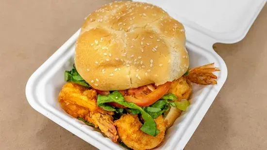 25. Fried Shrimp Sandwich