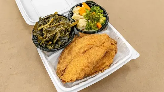 55. Fried Tilapia Platter