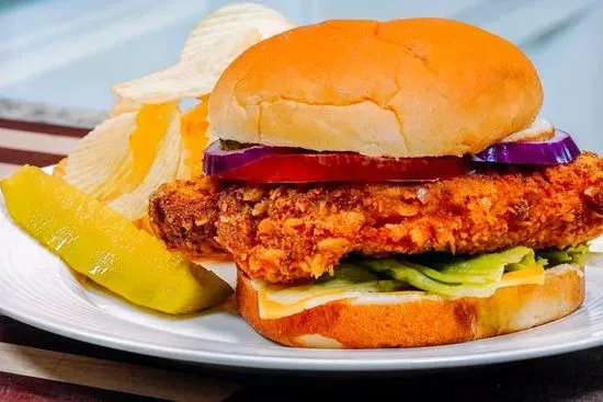 Pork Chop Sandwich