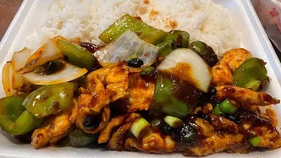 Chicken with Black Bean Sauce