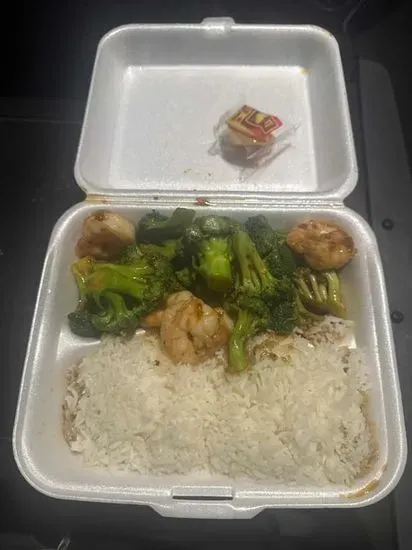 Shrimp with Broccoli