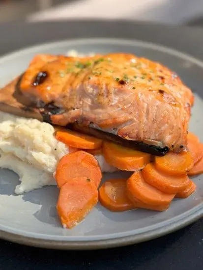 Maple Dijon Salmon