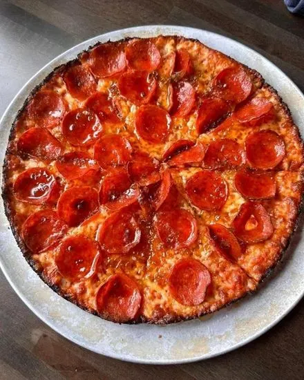 Hot Honey Pepperoni Pizza