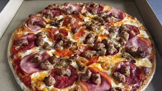 The Meatlovers Paradise Pizza