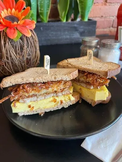 GF Vegan Maple Stacker