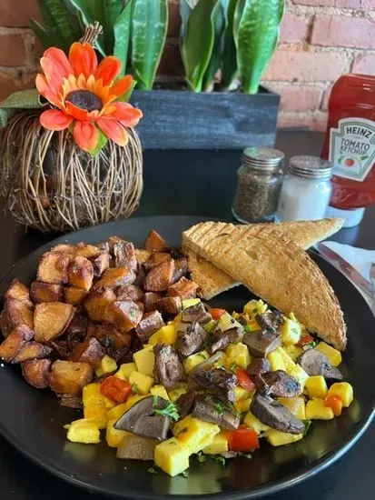 Vegan Philly Scrambler