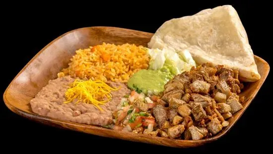 #15. Carnitas Plate (Pork)