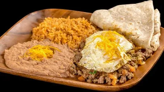 Steak Ranchero plate