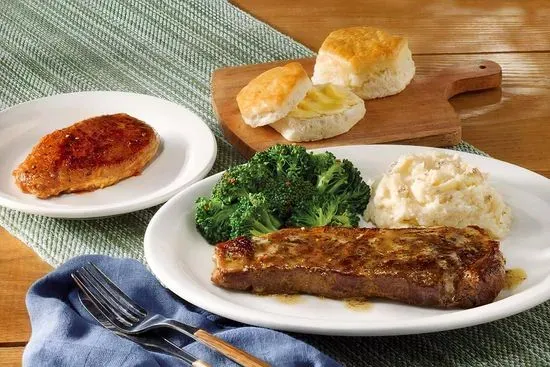 New York Strip Steak n' Chicken Combo