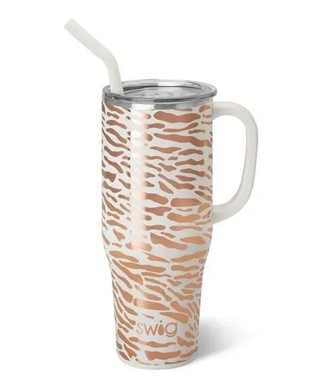 Swig Life Women's Tumblers Glamazon - Rose Glamazon 40-Oz. Mega Travel Mug