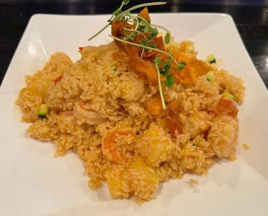 Pineapple Fried Rice with Shrimp