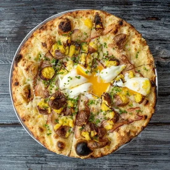 Potato & Egg Pizza