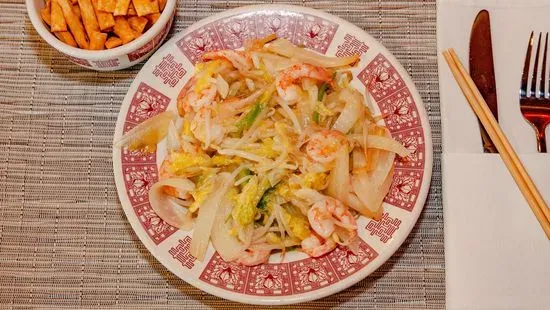 2. Shrimp Chow Mein Combo Platte