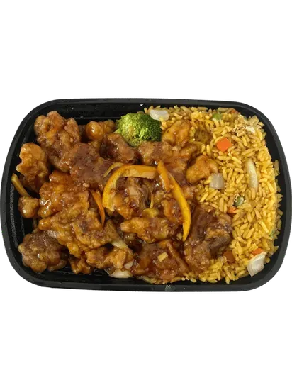 Orange Chicken Combo