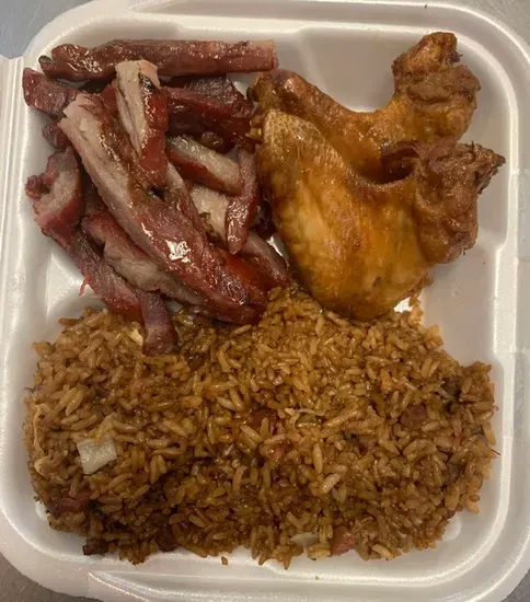 L5. Chicken Wings, Boneless Rib & Fried Rice