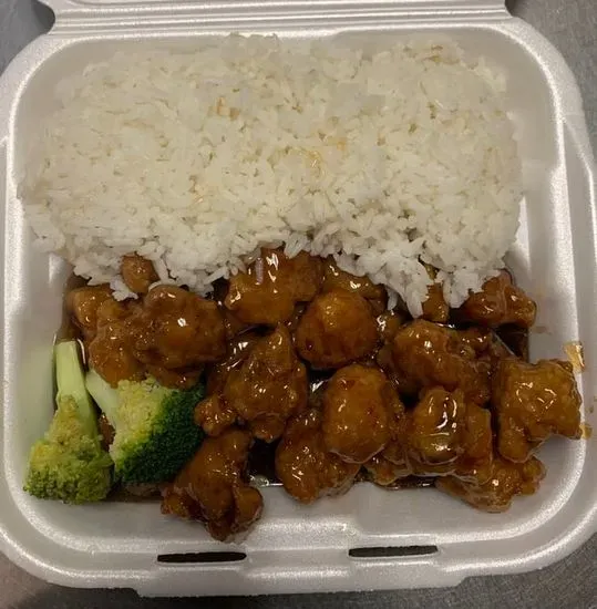 L15. General Gao's Chicken with White Rice