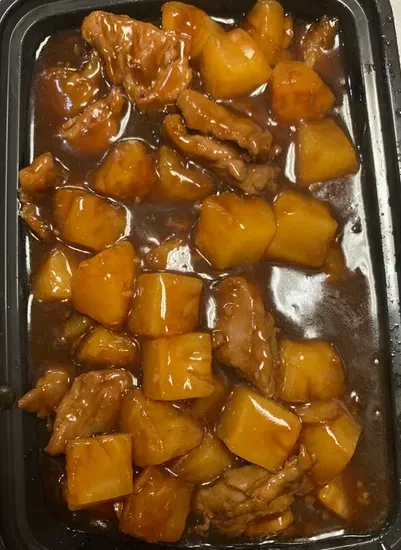 Beef with Pineapple