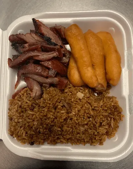 L2. Boneless Ribs, Chicken Finger & Fried Rice