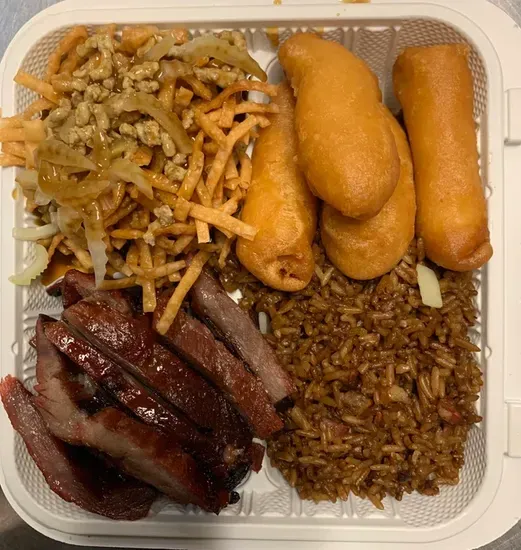 2. Chicken Finger, Boneless Rib & Chow Mein