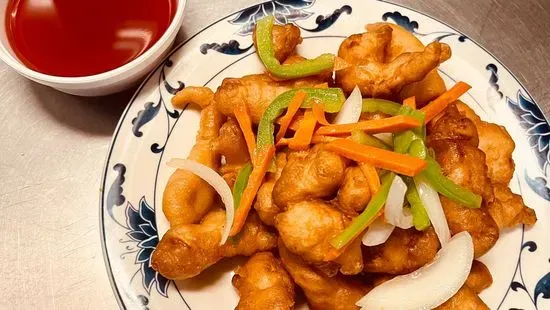 41. Sweet & Sour Chicken