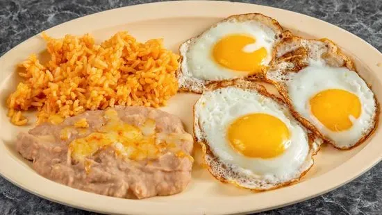  Steak and 2 eggs Ranchero style