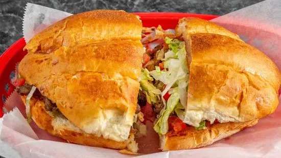 Milanesa (breaded chicken) torta