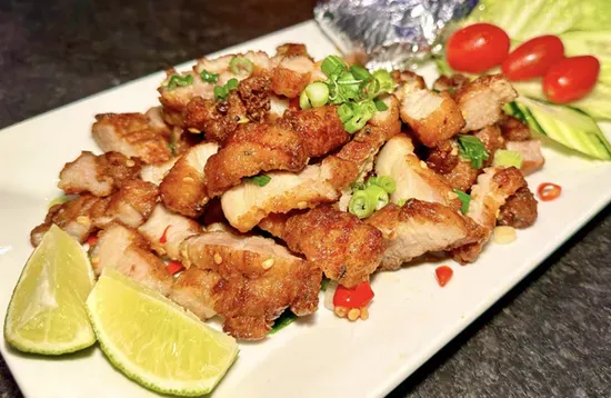 R4 Moo Krob Tod Nam Pla - Crispy Pork Belly ~ Spc. 2