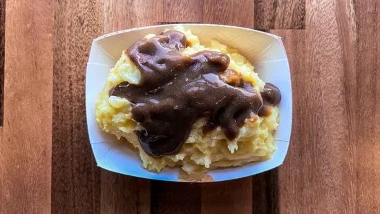 Mashed Potatoes + Gravy