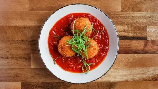 Shrimp + Grits Fritters