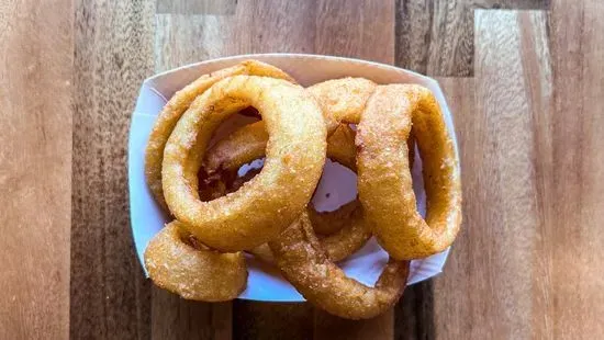 Onion Rings + BBQ