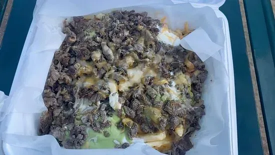 French Fries with Carne Asada