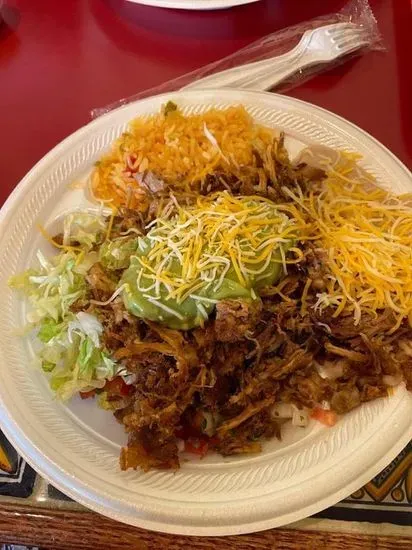 13. Carnitas Plate